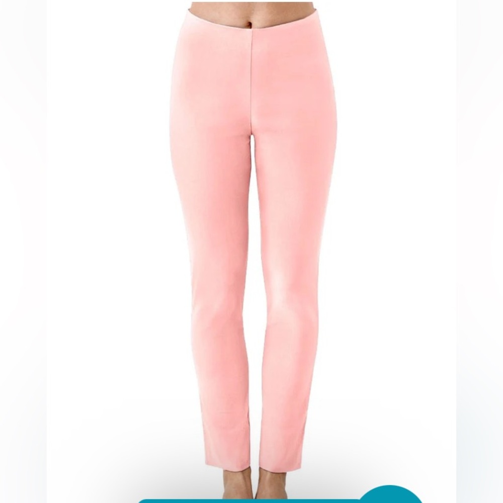 Gretchen Scott Designs. Pale Pink Straight Leg Pants
